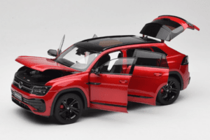 Volkswagen Teramont X Червен FAW 1:18 ZVB000003A Метал — снимка 2 от 8