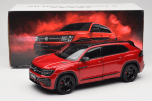 Volkswagen Teramont X Червен FAW 1:18 ZVB000003A Метал — снимка 8 от 8