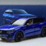 Volkswagen Touareg CR Синьо FAW 1:18 LTC761021BLU Метал - image 7 of 7