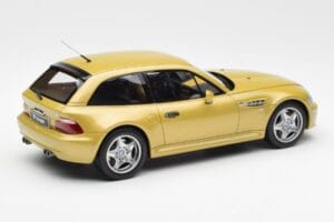 BMW Z3 M Coupe 3.2 Phoenix Жълт Otto 1:18 OT866 Смола — снимка 2 от 6