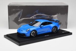 Porsche 911 992 GT3 Shark Синьо Minichamps 1:18 WAP0211490M003 Смола — снимка 7 от 7