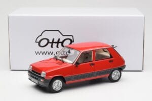 Renault 5 GTL Червен Otto 1:18 OT1147 Смола — снимка 6 от 6