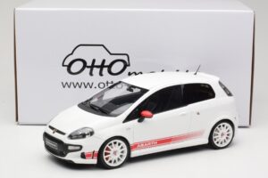 Abarth Punto 199 Esseesse Бял Otto 1:18 OT460 Смола — снимка 6 от 6