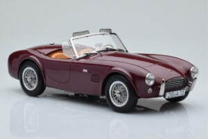 AC Cobra 289 Тъмночервен Norev 1:18 182758 Метал — снимка 4 от 6