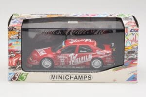 Alfa Romeo 155 V6 #12 M. Alboreto DTM 1995 Minichamps 1:43 430950312 Метал — снимка 4 от 4