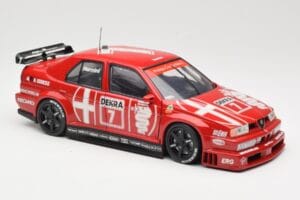 Alfa Romeo 155 V6 Ti #18 A. Nannini DTM 1993 UT Models 1:18 180930120 Метал — снимка 6 от 8