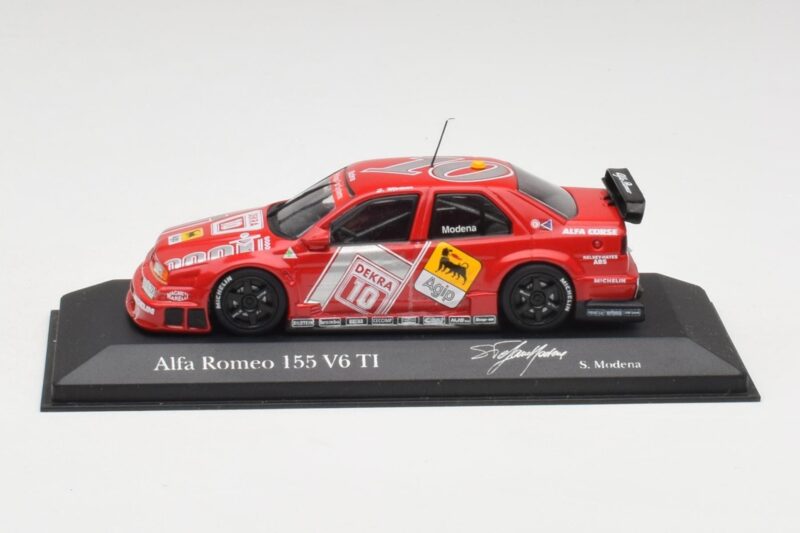 Alfa Romeo 155 V6 TI #10 Team Alfa Corse Modena DTM 1994 Minichamps 1:43 430940210 Метал