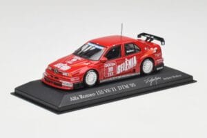 Alfa Romeo 155 V6 TI #18 Euroteam Modena DTM 1995 Minichamps 1:43 430950318 Метал — снимка 2 от 4