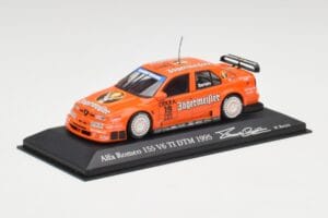 Alfa Romeo 155 V6 TI #19 Jagermeister M. Bartels DTM 1995 Minichamps 1:43 430950219 Метал — снимка 2 от 4