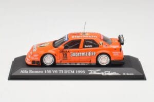 Alfa Romeo 155 V6 TI #19 Jagermeister M. Bartels DTM 1995 Minichamps 1:43 430950219 Метал