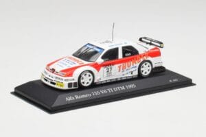 Alfa Romeo 155 V6 TI #27 M. Alen Presentation DTM 1995 Minichamps 1:43 430950227 Метал — снимка 2 от 4