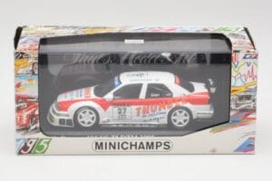 Alfa Romeo 155 V6 TI #27 M. Alen Presentation DTM 1995 Minichamps 1:43 430950227 Метал — снимка 4 от 4