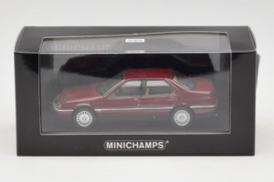 Alfa Romeo 164 3.0 Super V6 Тъмночервен Minichamps 1:43 436120700 Метал — снимка 4 от 4