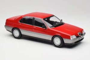 Alfa Romeo 164 Червен Norev 1:18 187866 Метал — снимка 4 от 6