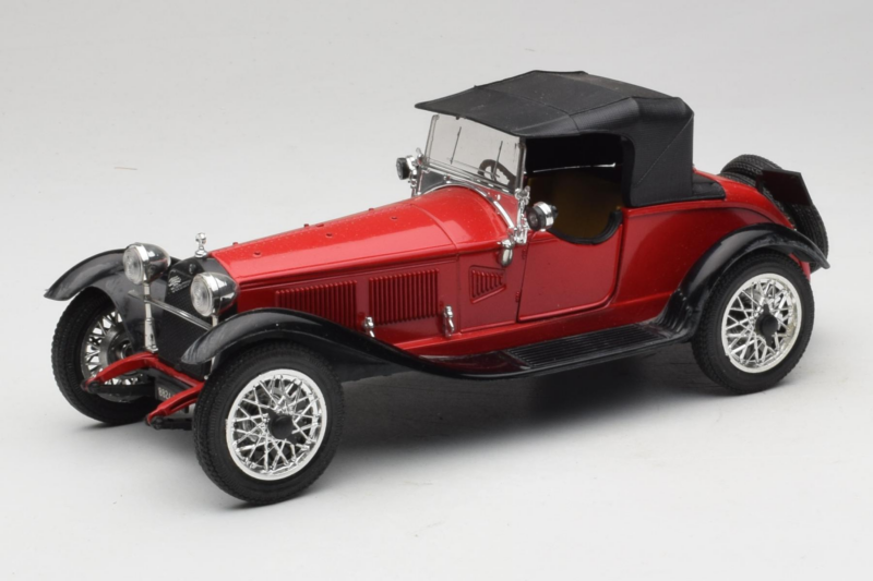 Alfa Romeo 6C 1750 Alfetta Червен Polistil 1:18 PL001 Метал