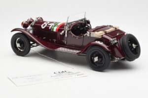Alfa Romeo 1750 GS Spider #84 T. Nuvolari / B. Guidotti Mille Miglia Winner 1930 CMC 1:18 M-141 Метал — снимка 5 от 6