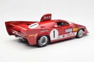 Alfa Romeo 33TT 12 #1 A. Merzario / J. Laffite 1000km Nurburgring Winner 1975 AUTOart 1:18 87505 Метал — снимка 3 от 8