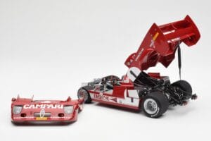 Alfa Romeo 33TT 12 #1 A. Merzario / J. Laffite 1000km Nurburgring Winner 1975 AUTOart 1:18 87505 Метал — снимка 5 от 8