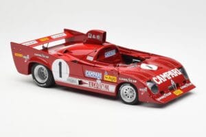 Alfa Romeo 33TT 12 #1 A. Merzario / J. Laffite 1000km Nurburgring Winner 1975 AUTOart 1:18 87505 Метал — снимка 6 от 8