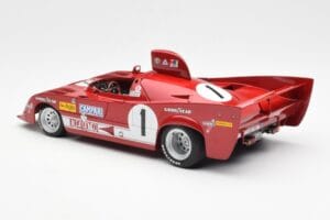 Alfa Romeo 33TT 12 #1 A. Merzario / J. Laffite 1000km Nurburgring Winner 1975 AUTOart 1:18 87505 Метал — снимка 7 от 8