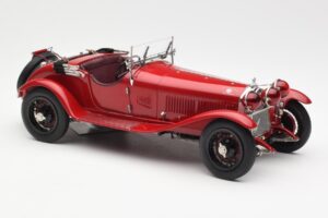 Alfa Romeo 6C 1750 GS Spider Бордо Червен CMC 1:18 M-138 Метал — снимка 4 от 6
