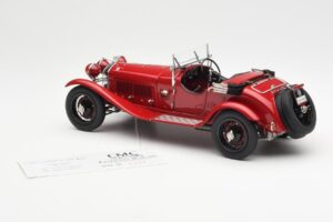 Alfa Romeo 6C 1750 GS Spider Бордо Червен CMC 1:18 M-138 Метал — снимка 5 от 6