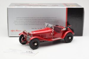 Alfa Romeo 6C 1750 GS Spider Бордо Червен CMC 1:18 M-138 Метал — снимка 6 от 6
