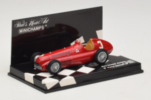 Alfa Romeo 159 Alfetta #3 C. Sanesi 6th Place British GP 1951 Minichamps 1:43 400511203 Метал — снимка 2 от 5