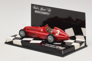 Alfa Romeo 159 Alfetta #3 C. Sanesi 6th Place British GP 1951 Minichamps 1:43 400511203 Метал — снимка 3 от 5