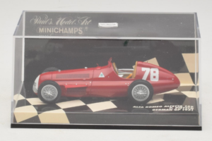 Alfa Romeo 159 Alfetta #78 P. Pietsch German GP 1951 Minichamps 1:43 400511278 Метал — снимка 5 от 5