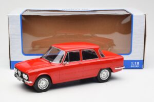 Alfa Romeo Giulia Nuova Super Червен MCG 1:18 MCG18145 Метал — снимка 6 от 6