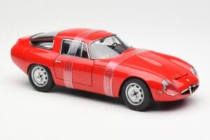 Alfa Romeo Giulia TZ Червен AUTOart 1:18 70196 Метал — снимка 4 от 6