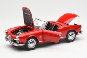 Alfa Romeo Giulietta 1300 Spider Червен AUTOart 1:18 70157 Метал — снимка 2 от 8