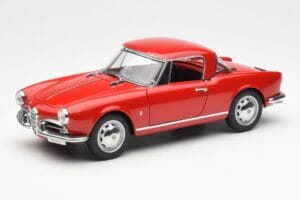 Alfa Romeo Giulietta 1300 Spider Червен AUTOart 1:18 70157 Метал