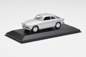 Alfa Romeo Giulietta Sprint Сребрист Minichamps 1:43 400120400 Метал — снимка 2 от 4