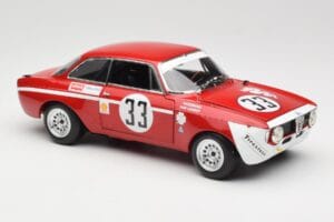 Alfa Romeo GTA 1300 Junior #33 T. Hezemans / G. van Lennep Hezemans Jarama 1972 Minichamps 1:18 100721233 Метал — снимка 6 от 8