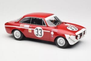Alfa Romeo GTA 1300 Junior #33 T. Hezemans / G. van Lennep Division 1 Winners 4 Hours of Jarama 1972 Minichamps 1:18 15572123 — снимка 4 от 6