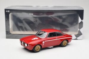 Alfa Romeo GTA 1300 Junior Червен Minichamps 1:18 155120020 Метал — снимка 6 от 6