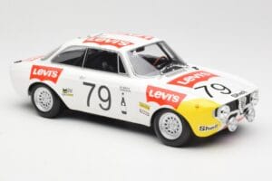 Alfa Romeo GTA 1300 #79 H. Rubens / C. Van Ryn 24 Hours of Spa 1971 Minichamps 1:18 155711279 Метал — снимка 4 от 6