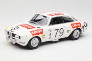Alfa Romeo GTA 1300 #79 H. Rubens / C. Van Ryn 24 Hours of Spa 1971 Minichamps 1:18 155711279 Метал