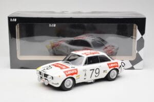 Alfa Romeo GTA 1300 #79 H. Rubens / C. Van Ryn 24 Hours of Spa 1971 Minichamps 1:18 155711279 Метал — снимка 6 от 6
