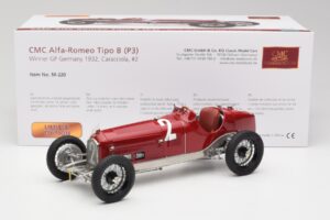 Alfa Romeo P3 #2 R. Caracciola German GP Winner 1932 CMC 1:18 M-220 Метал — снимка 6 от 6