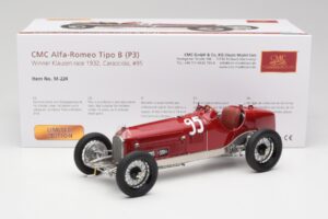 Alfa Romeo P3 #95 R. Caracciola Klausen Pass Hillclimb Winner 1932 CMC 1:18 M-224 Метал — снимка 6 от 6