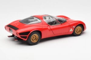 Alfa Romeo 33 Stradale Червен AUTOart 1:18 70191 Метал — снимка 3 от 8