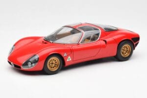 Alfa Romeo 33 Stradale Червен AUTOart 1:18 70191 Метал