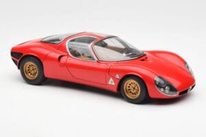 Alfa Romeo 33 Stradale Червен AUTOart 1:18 70191 Метал — снимка 6 от 8