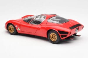 Alfa Romeo 33 Stradale Червен AUTOart 1:18 70191 Метал — снимка 7 от 8