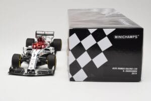 Alfa Romeo Racing C38 #7 K. Raikkonen F1 2019 Minichamps 1:18 110190007 Метал — снимка 6 от 6