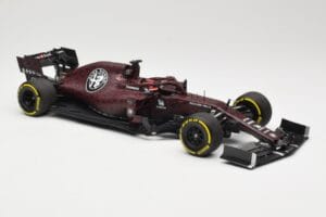 Alfa Romeo Racing C38 #7 K. Raikkonen Valentine's Day Livery Shakedown Fiorano 14th February 2019 Minichamps 1:18 110199907 М — снимка 4 от 6