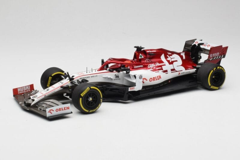 Alfa Romeo Racing C39 #7 K. Raikkonen Austrian GP 2020 Minichamps 1:18 110200107 Метал